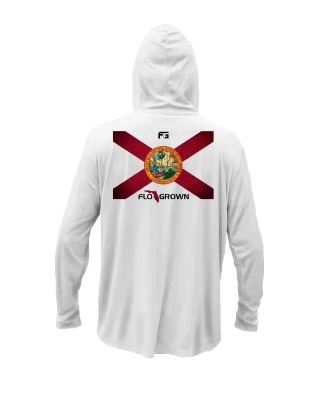 NWT Florida Flag Performance Hoodie XS white